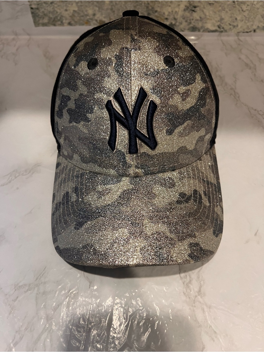 New York Yankees Sparkle Camo Hat